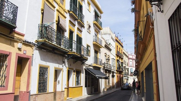 Ceļojuma dienasgrāmata. 9.diena. Greznā karaliskā pils Real Alcázar de Sevilla un Triana kvartāls Seviljā.